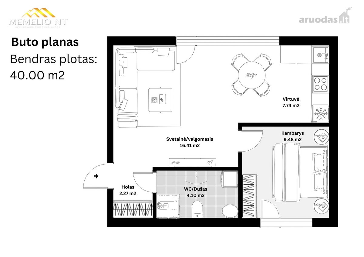 Parduodami Naujos Statybos Butai "Žaliajame - nuotraukos Nr. 11