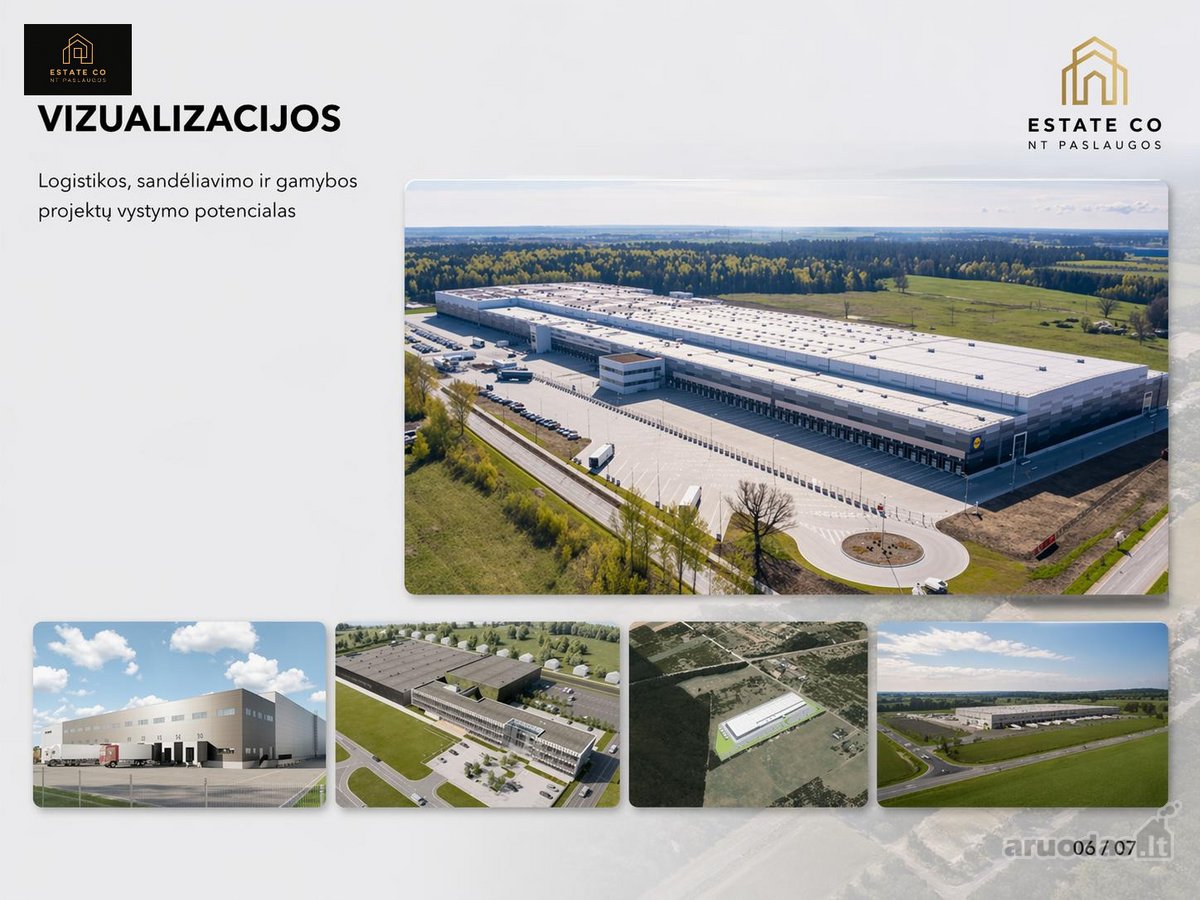 10,75 Ha Pramonės Ir Logistikos Teritorija  - nuotraukos Nr. 13