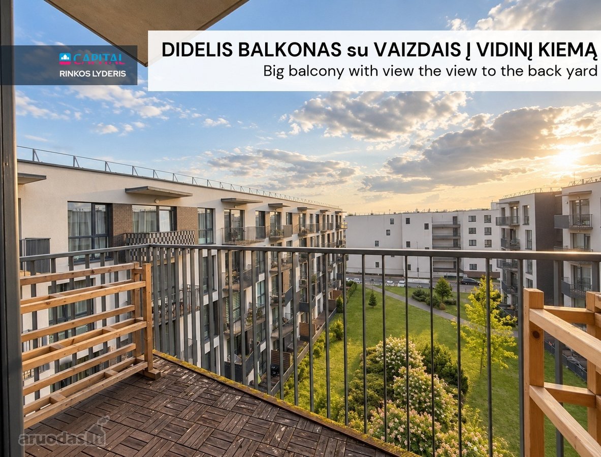 Nuomojamas stilingas ir jaukus Butas su - nuotraukos Nr. 8