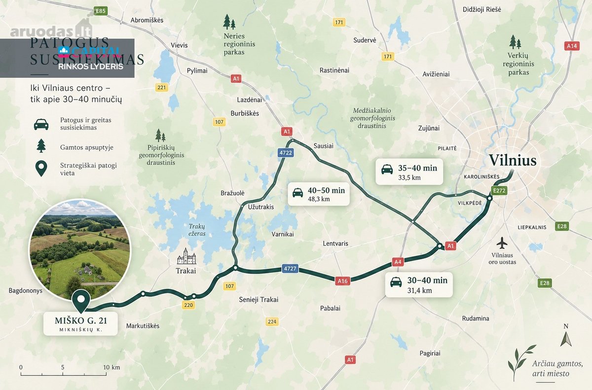 Parduodamas 42 Arų Sklypas Mikniškių K. – - nuotraukos Nr. 26