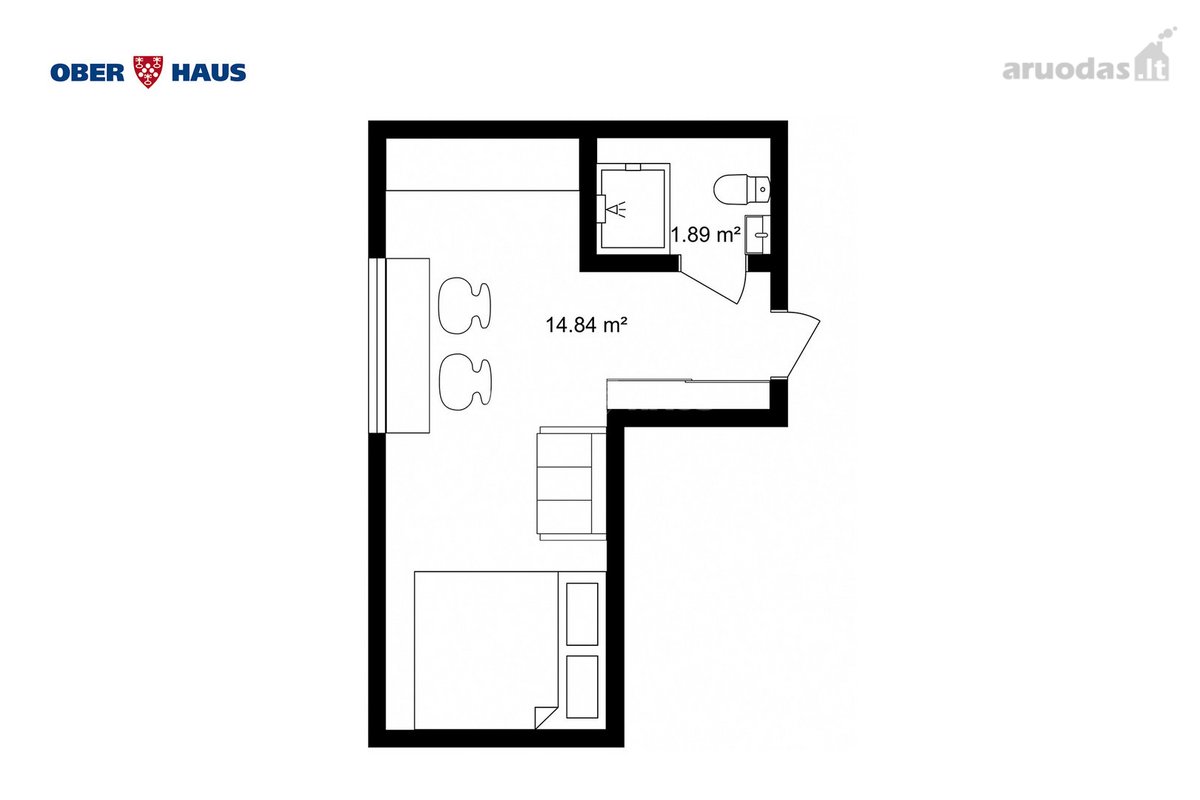 Parduodamas Pilnai Atnaujintas Ir Stilingai - nuotraukos Nr. 17