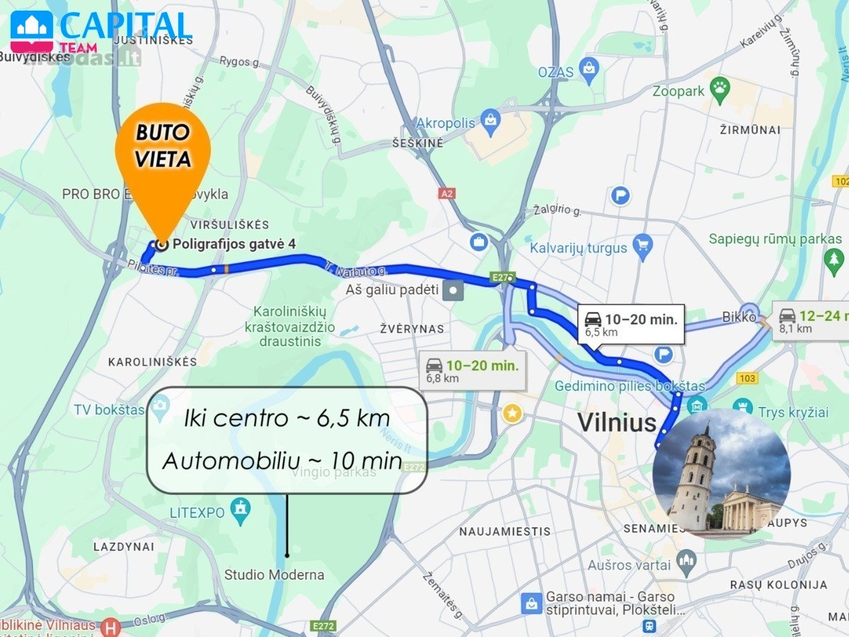 Parduodamas moderniai įrengtas, patogiai - nuotraukos Nr. 32