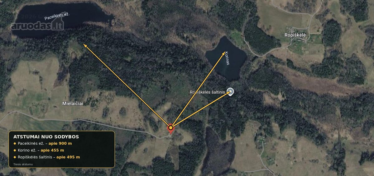 Išskirtinė Sodyba-vienamekis – Virš 7 Ha - nuotraukos Nr. 14