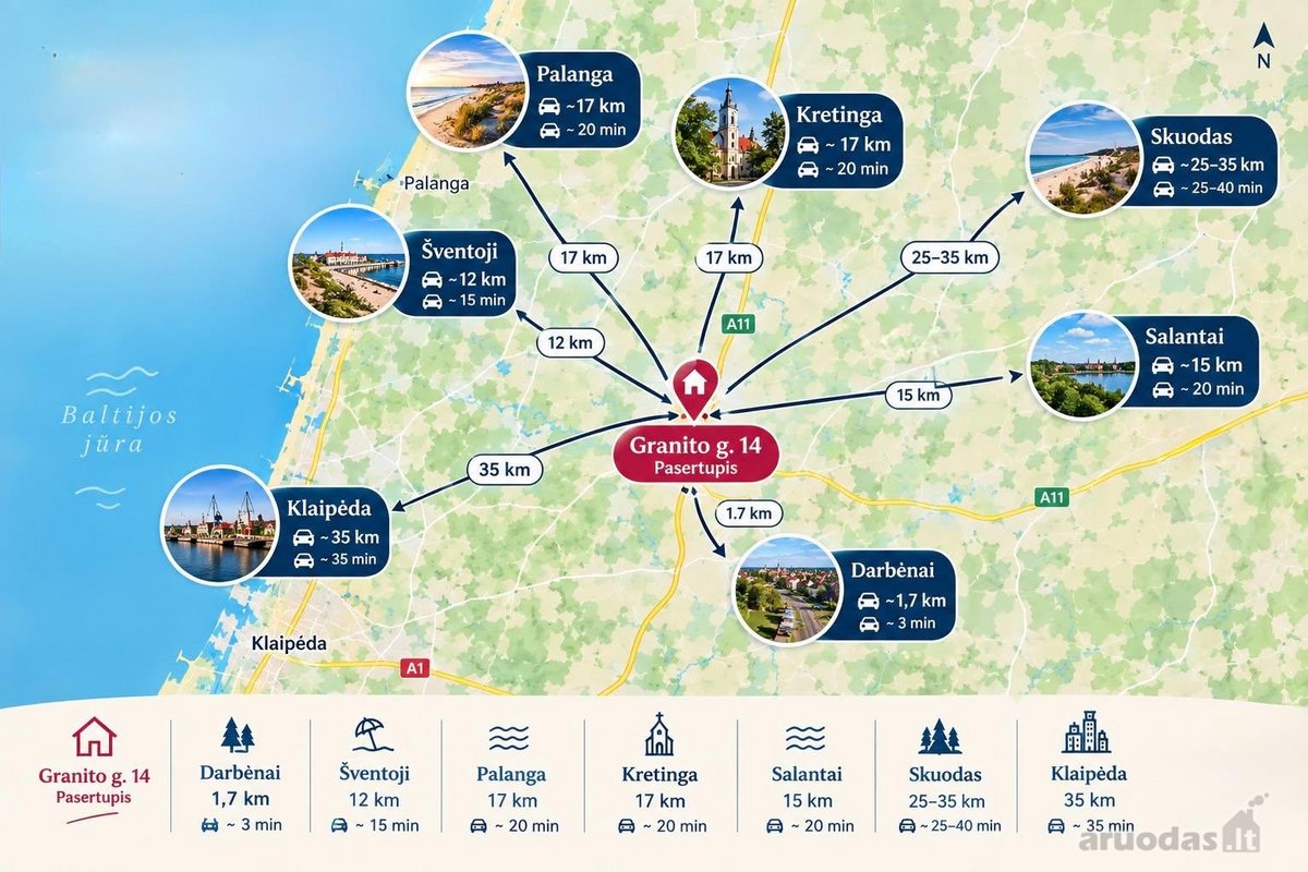 Tvarkingas 3 Kambarių Butas Ramioje Vietoje - nuotraukos Nr. 23