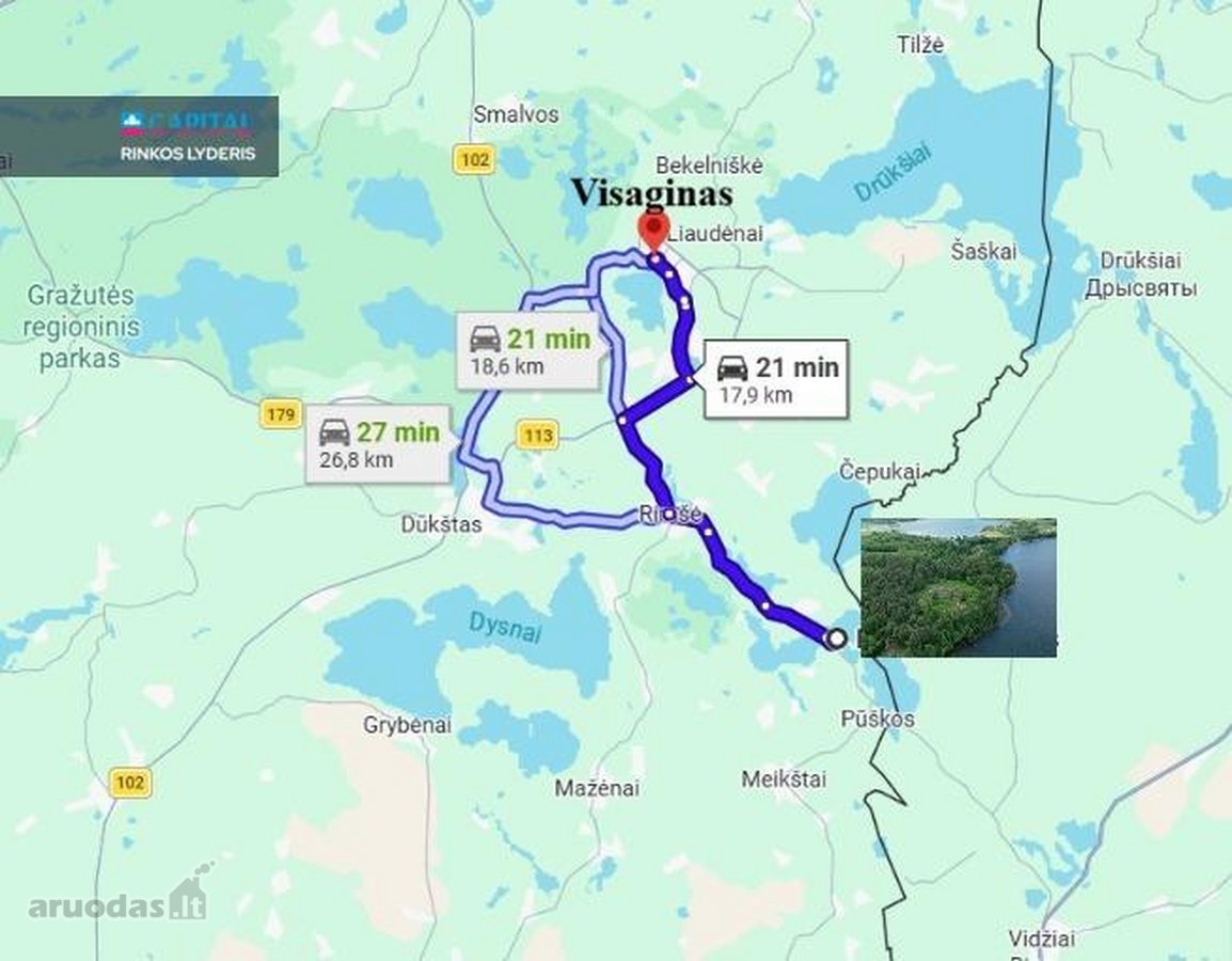 2,5 Ha Miško Sklypas Prie Prūto Ežero – - nuotraukos Nr. 5