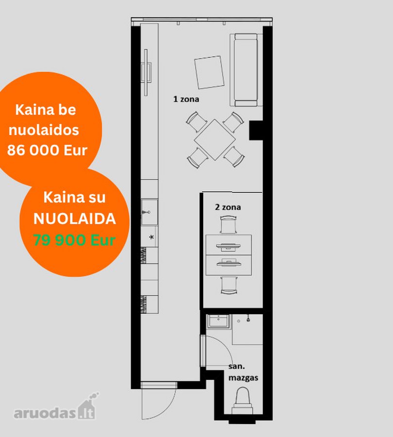 Naujas Projektas Mieste – Studijos Ne Tik Darbui! - nuotraukos Nr. 3