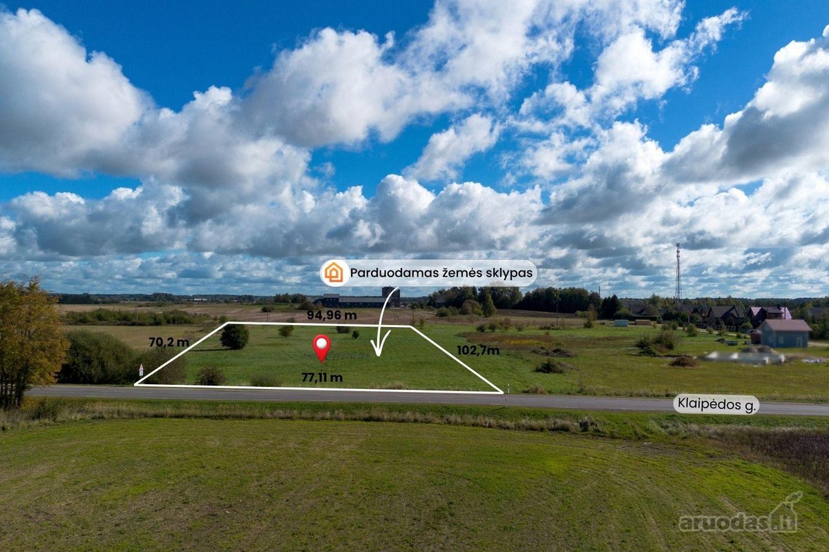 Parduodamas 0,7200 ha (72 arų) žemės sklypas - nuotraukos Nr. 3