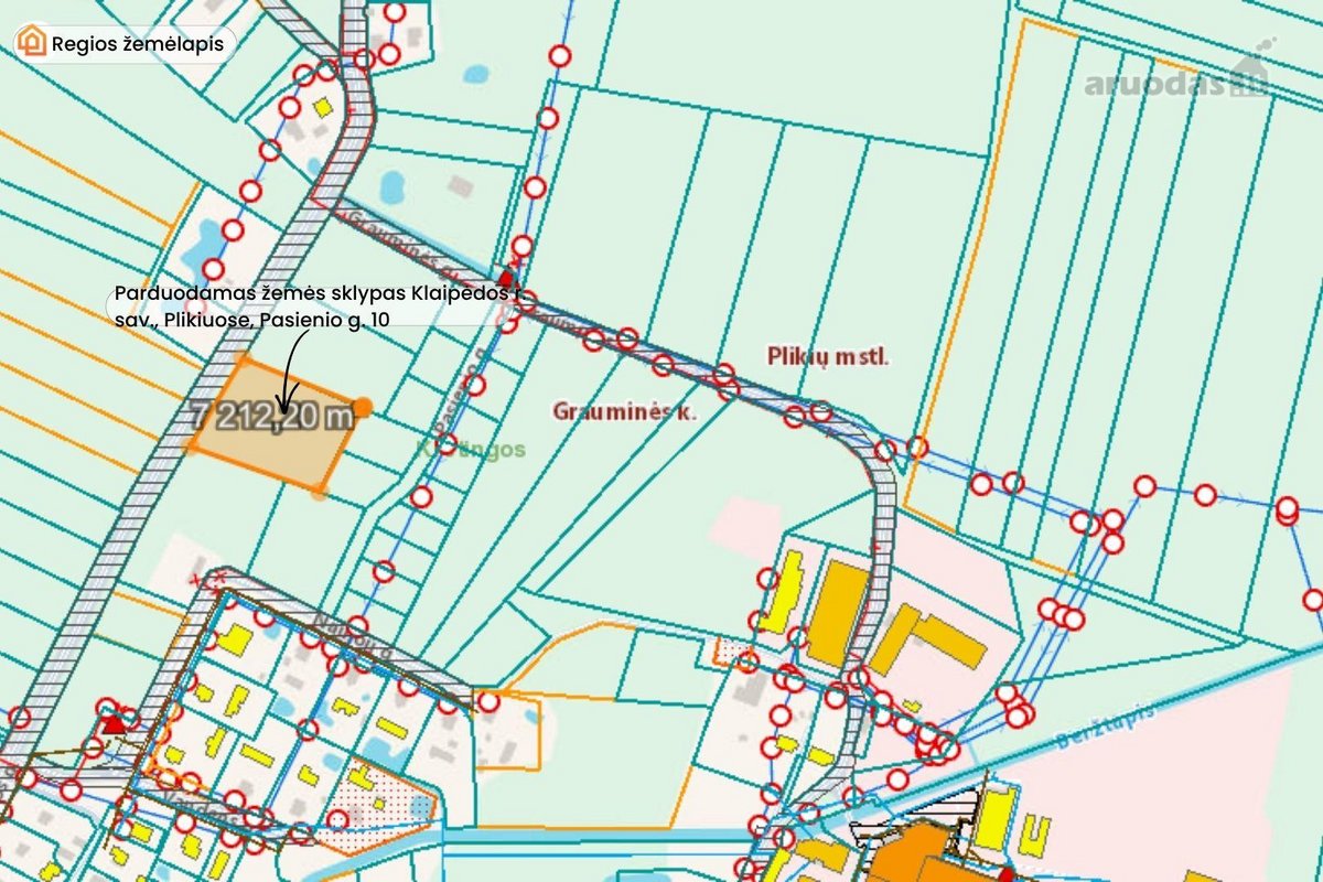 Parduodamas 0,7200 ha (72 arų) žemės sklypas - nuotraukos Nr. 7