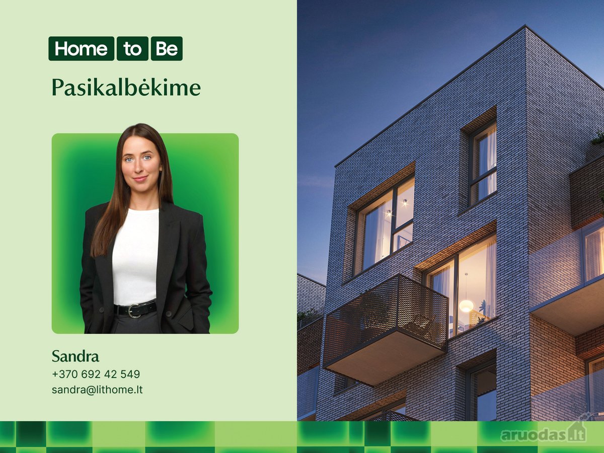 Naujas Butų Projektas Šnipiškėse „Home To Be“ - nuotraukos Nr. 8