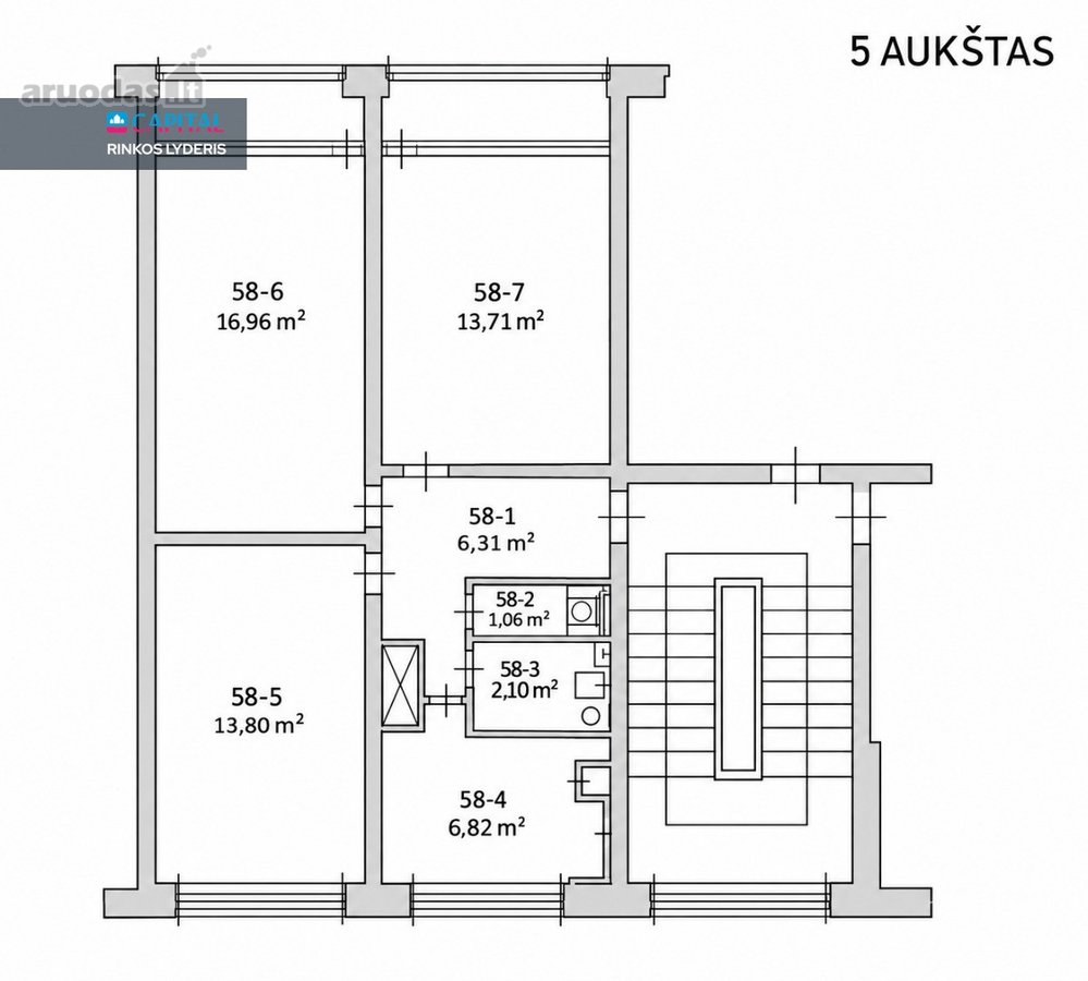 Parduodamas Jaukus Ir Šviesus 3 Kambarių - nuotraukos Nr. 29