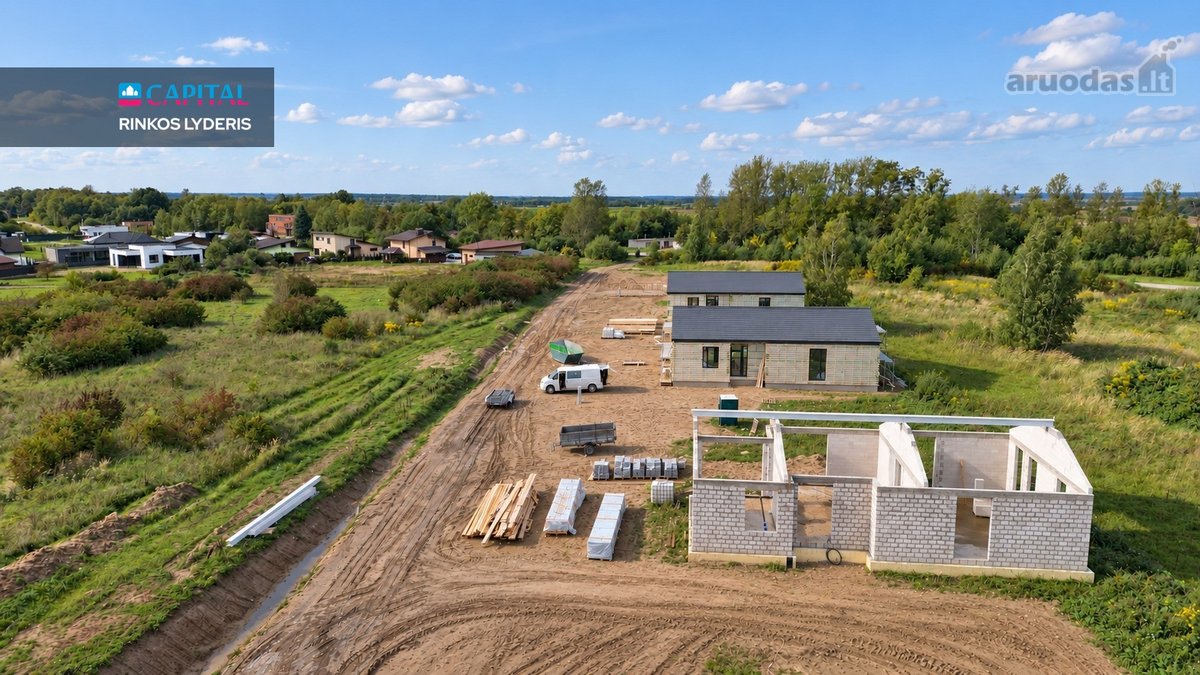 Modernūs A++ klasės vieno aukšto namai - nuotraukos Nr. 15