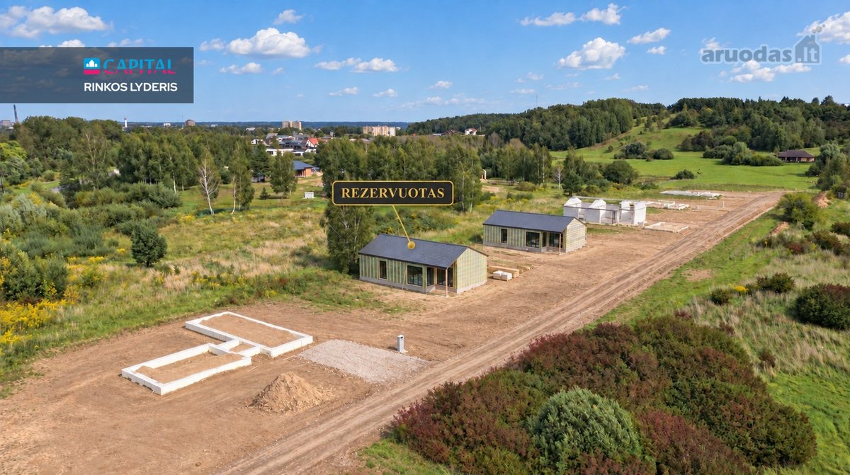 Modernūs A++ klasės vieno aukšto namai - nuotraukos Nr. 40
