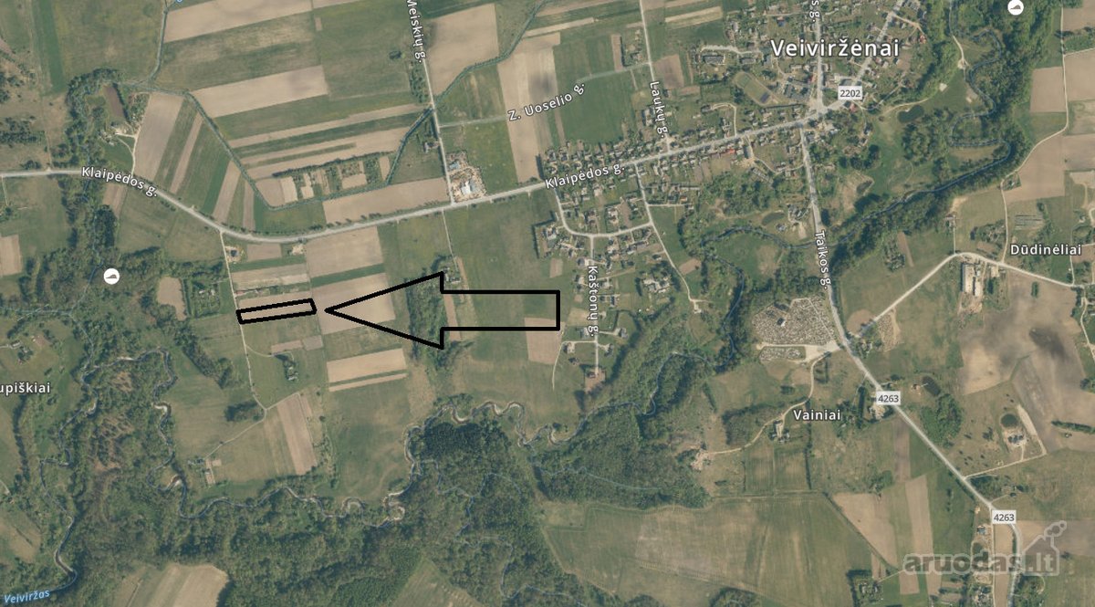 50 Arų Perspektyvus Sklypas Veiviržėnuose - nuotraukos Nr. 4