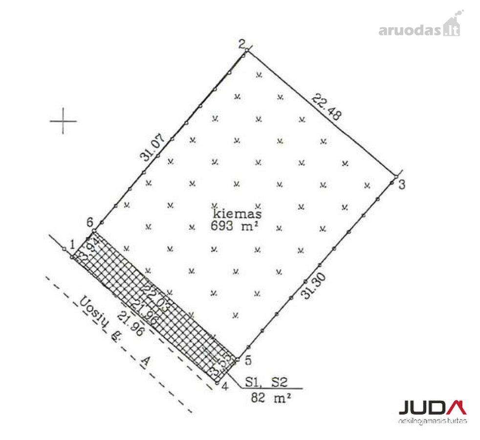 Parduodamas 6,93 arų namų valdos sklypas - nuotraukos Nr. 18
