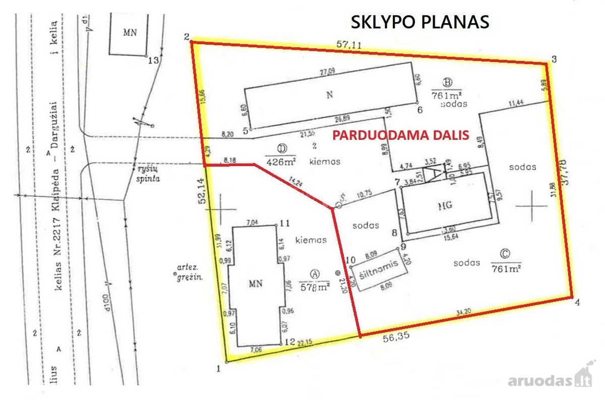 Sena sodyba su parduotuvės pastatu puikioje - nuotraukos Nr. 24
