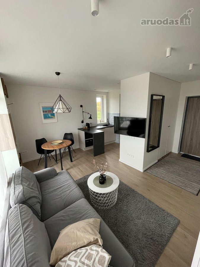 Nuomojamas šviesus ir jaukus 33 m² butas, - nuotraukos Nr. 3