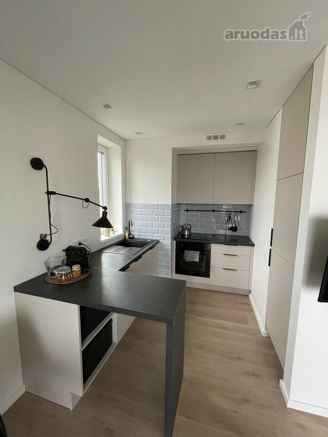 Nuomojamas šviesus ir jaukus 33 m² butas, - nuotraukos Nr. 4
