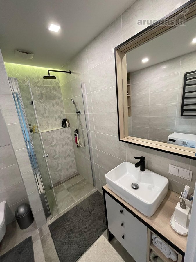Nuomojamas šviesus ir jaukus 33 m² butas, - nuotraukos Nr. 10