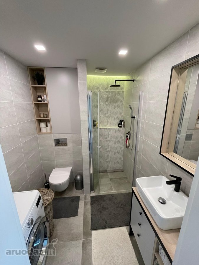 Nuomojamas šviesus ir jaukus 33 m² butas, - nuotraukos Nr. 11