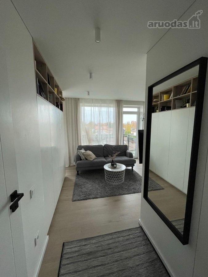 Nuomojamas šviesus ir jaukus 33 m² butas, - nuotraukos Nr. 6