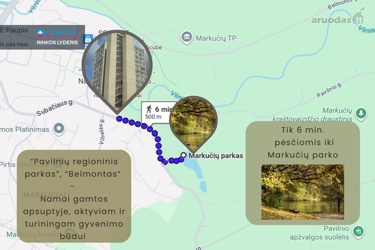 Parduodamas Kompaktiškas 1 Kambario Butas - nuotraukos Nr. 17