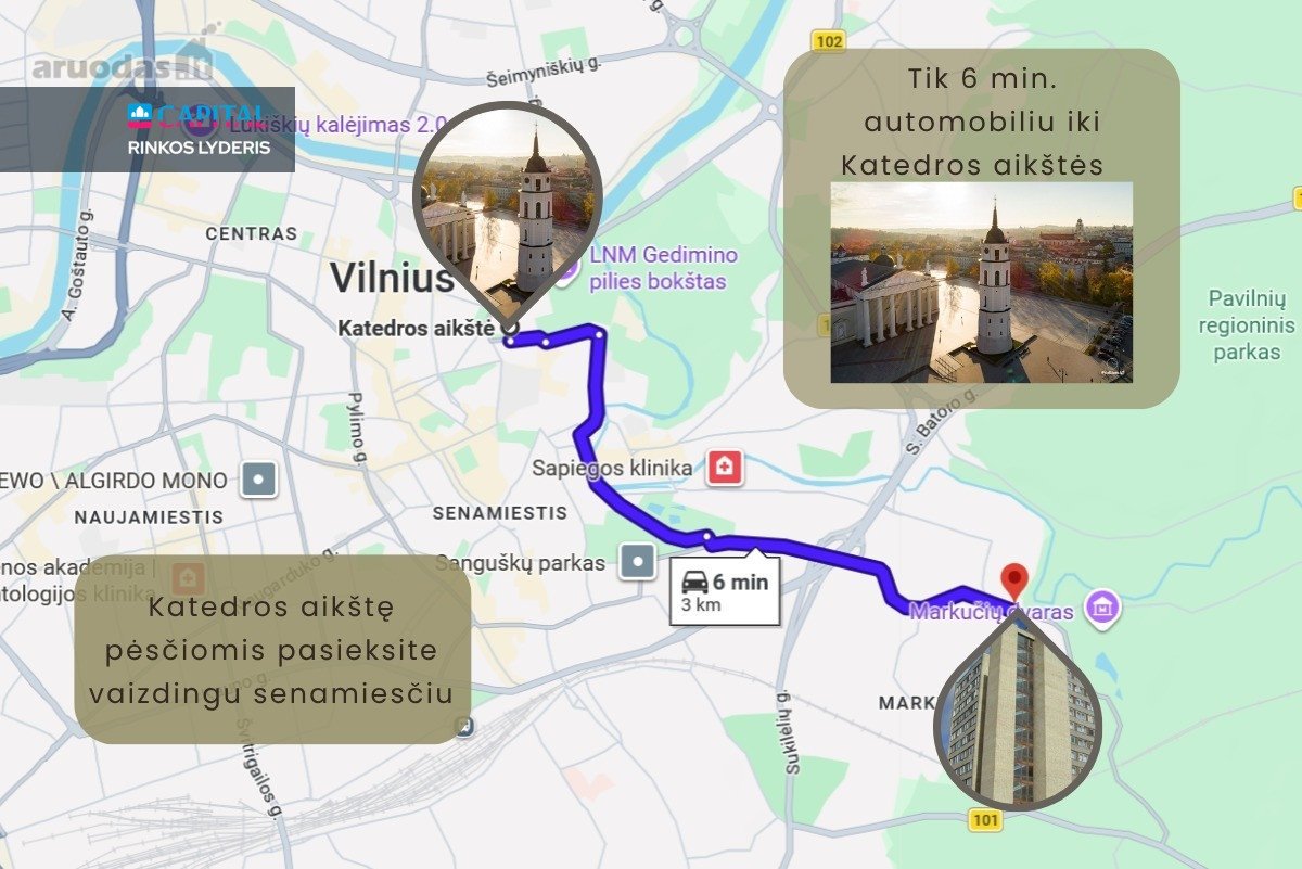 Parduodamas Kompaktiškas 1 Kambario Butas - nuotraukos Nr. 18