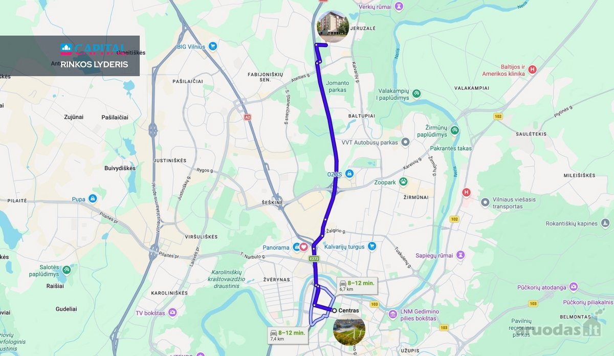 Parduodamas Erdvus 2 Kambarių Butas Ramioje - nuotraukos Nr. 32