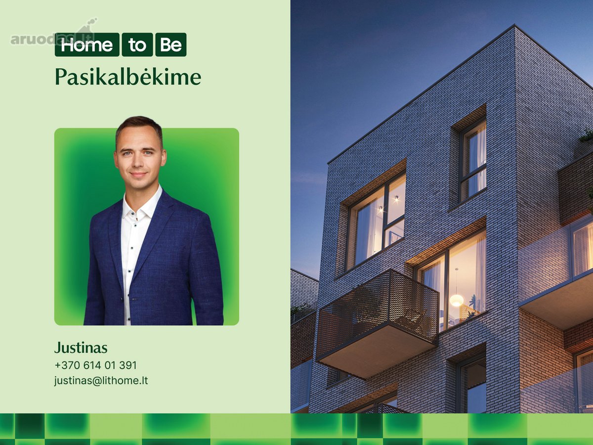 Naujas Butų Projektas Šnipiškėse „Home To Be“ - nuotraukos Nr. 8