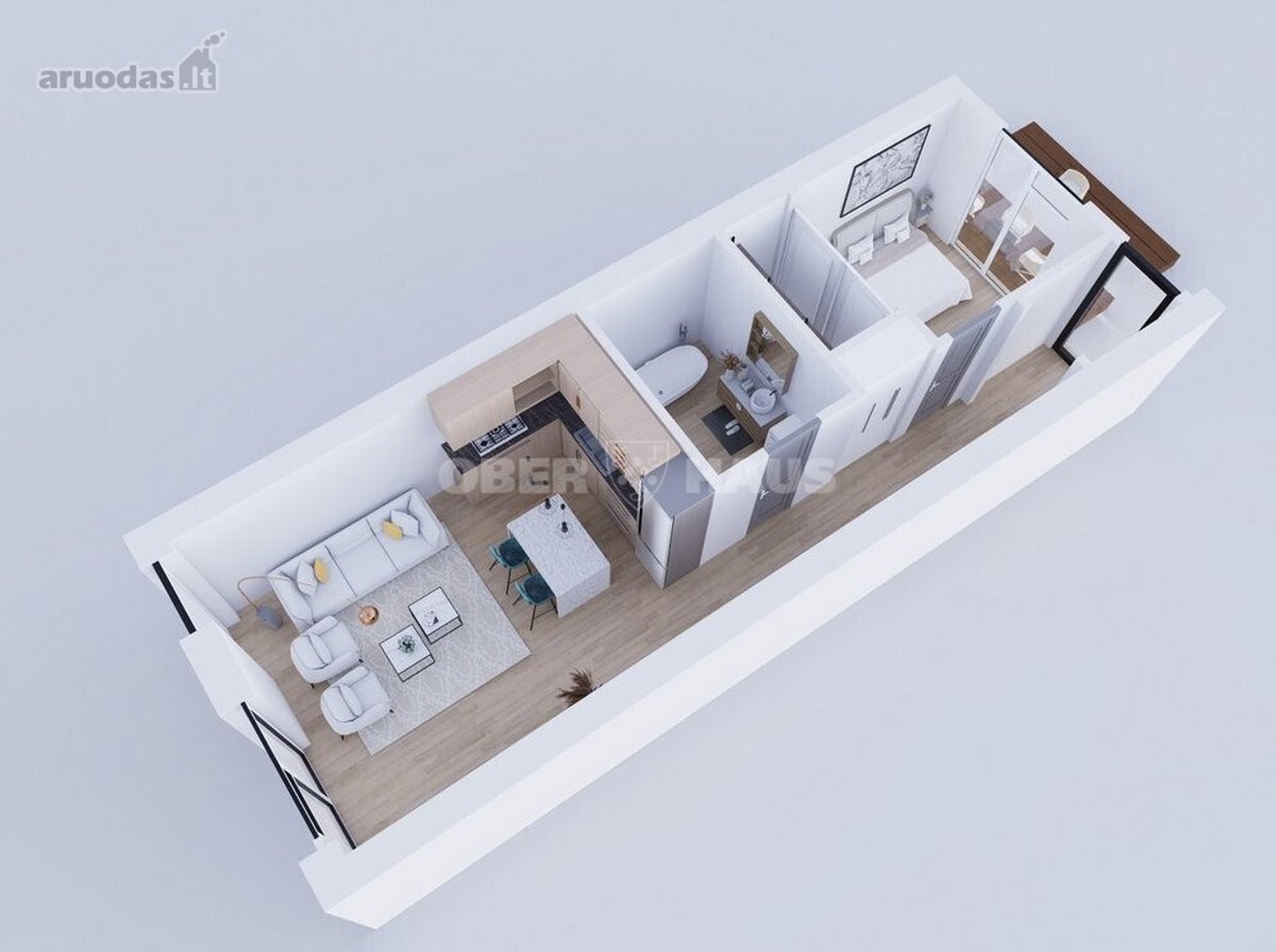 Kaštonų apartamentai – tai naujas, modernus - nuotraukos Nr. 26