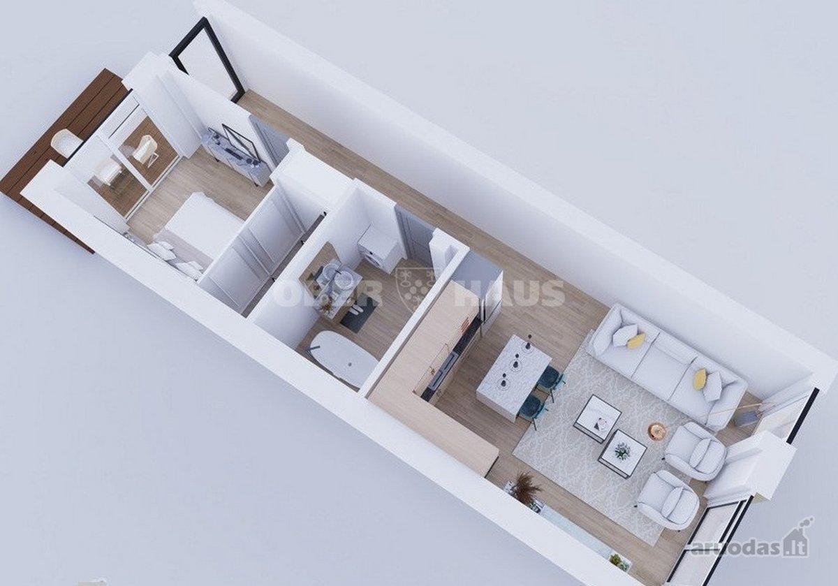 Kaštonų apartamentai – tai naujas, modernus - nuotraukos Nr. 29