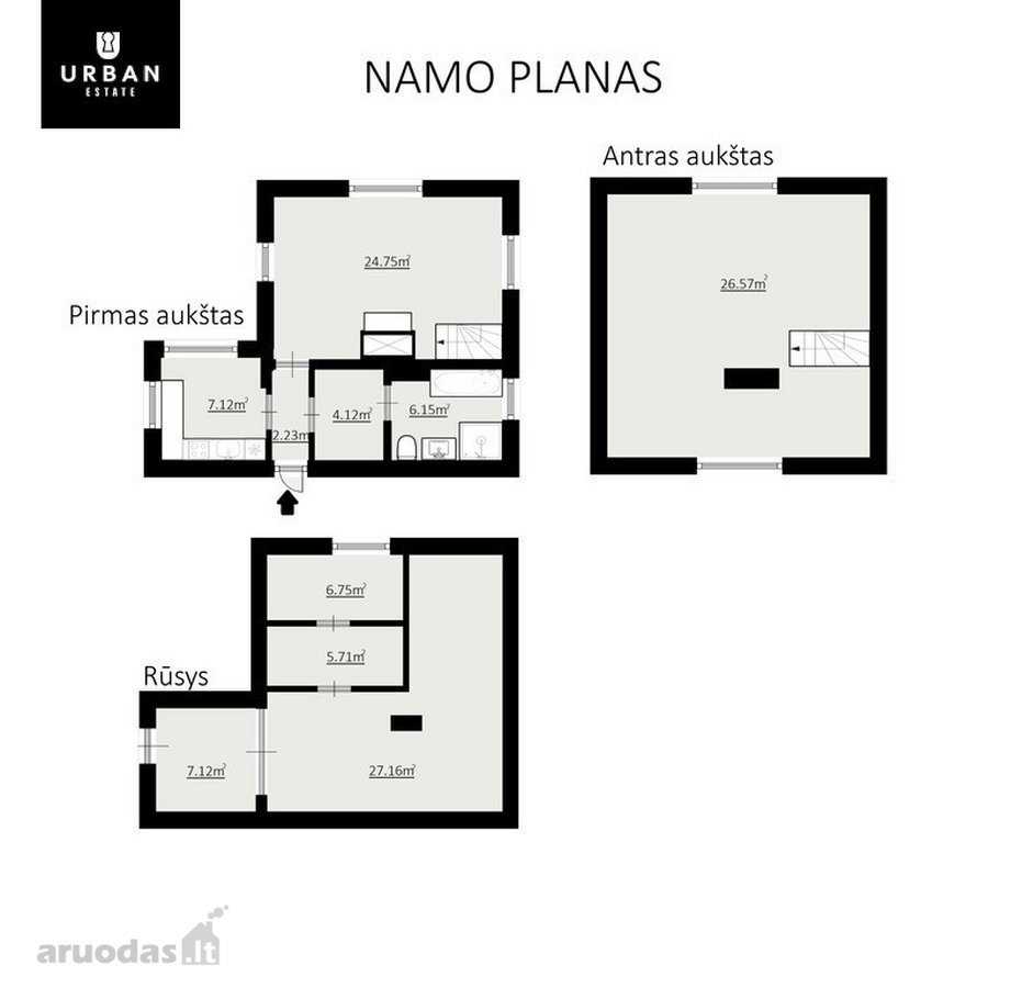 Erdvus Žemės Sklypas Su Sodo Pastatu Ramiame - nuotraukos Nr. 13