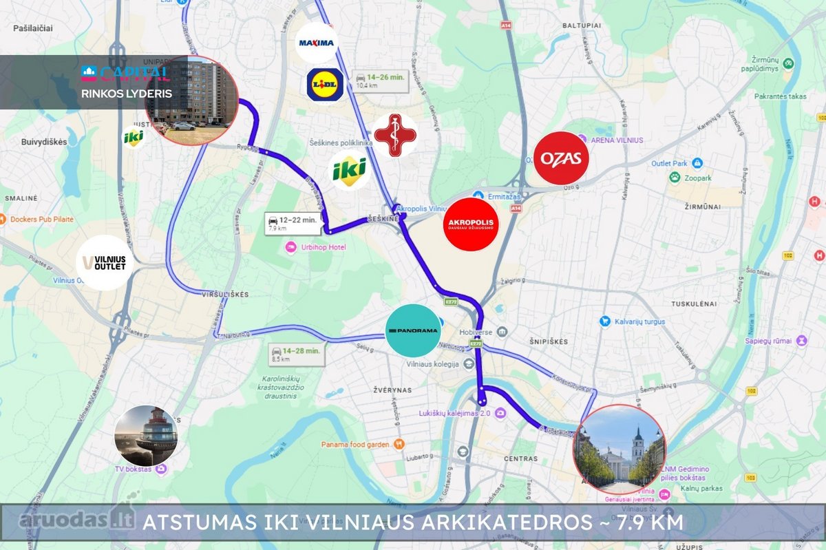 Nuomojamas tvarkingas, šviesus, visiškai - nuotraukos Nr. 28