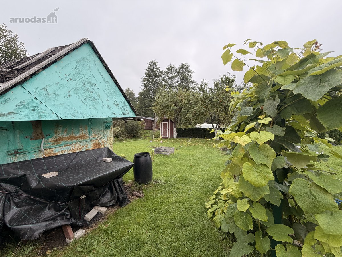 Parduodamas sodo sklypas su jaukiu mobiliu - nuotraukos Nr. 13