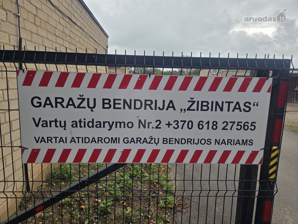 Parduodamas tvarkingas 40,22 m² garažas - nuotraukos Nr. 17