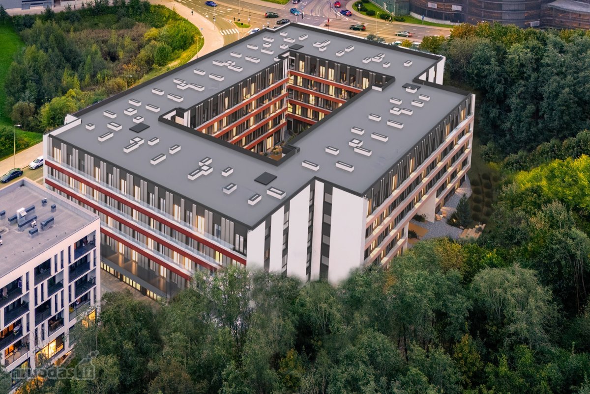 Sava erdvė šalia Ozo parko – 24,90 m² - nuotraukos Nr. 35