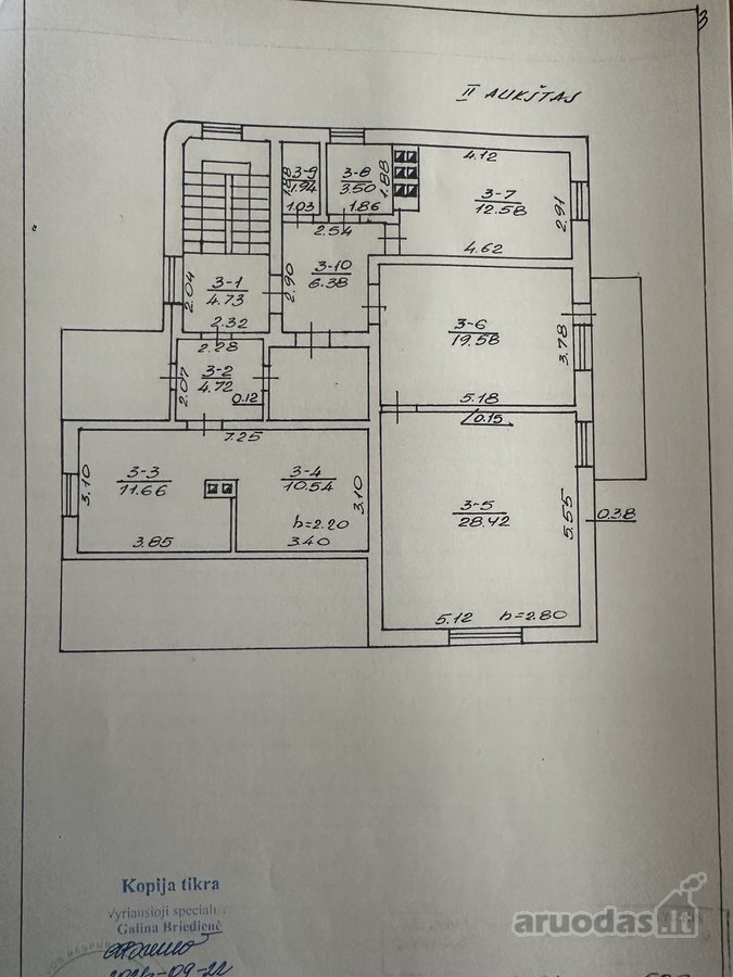 Parduodama gyvenamojo namo dalis Lydos g. 52a - nuotraukos Nr. 33