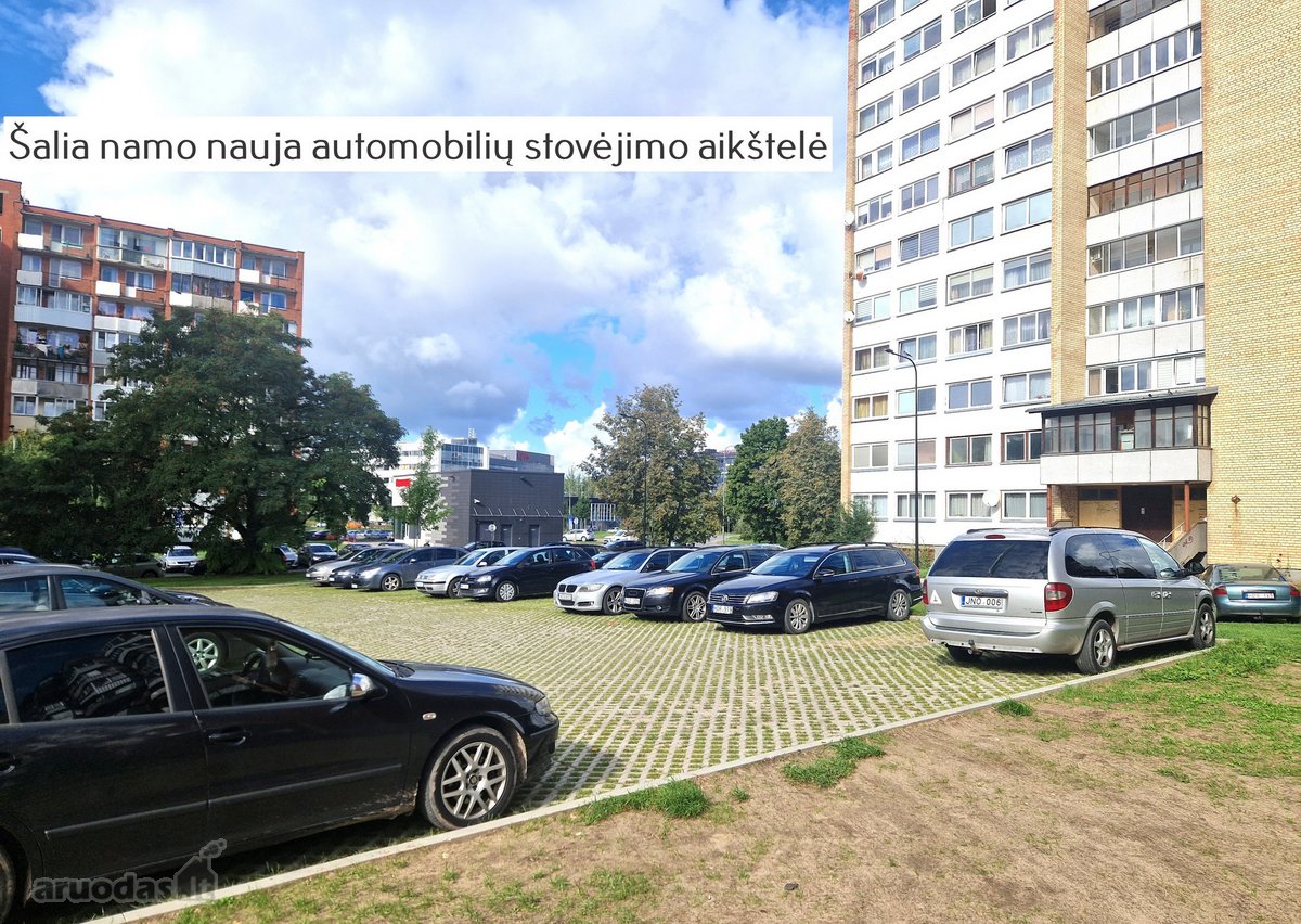Išnuomojamas tvarkingas vieno kambario butas - nuotraukos Nr. 12
