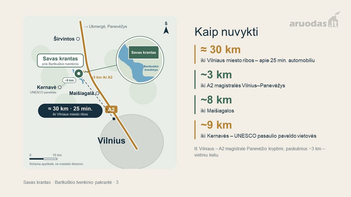 Savas krantas – sklypas prie pat Bartkuškio - nuotraukos Nr. 2