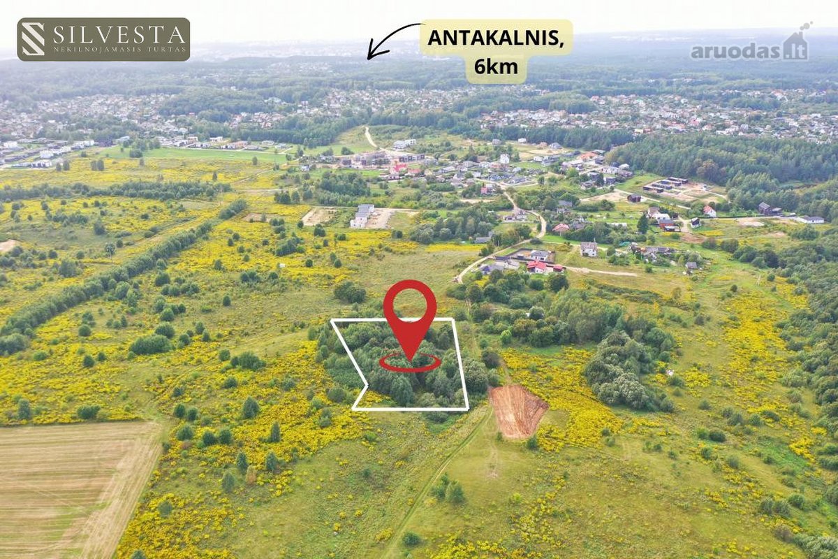 Vilniaus m., Pupų g. parduodamas 46 arų žemės - nuotraukos Nr. 4