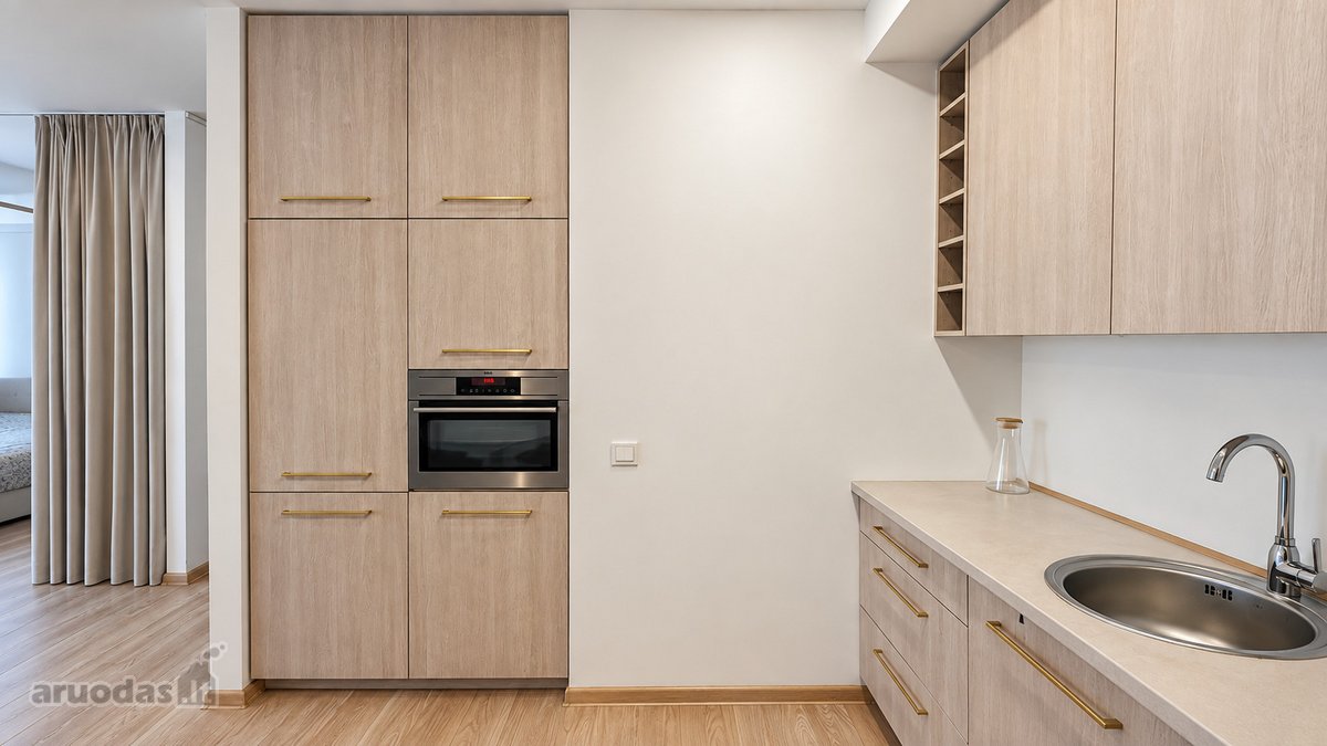 Nuomojamas šviesus ir erdvus 1.5 kambario , - nuotraukos Nr. 7