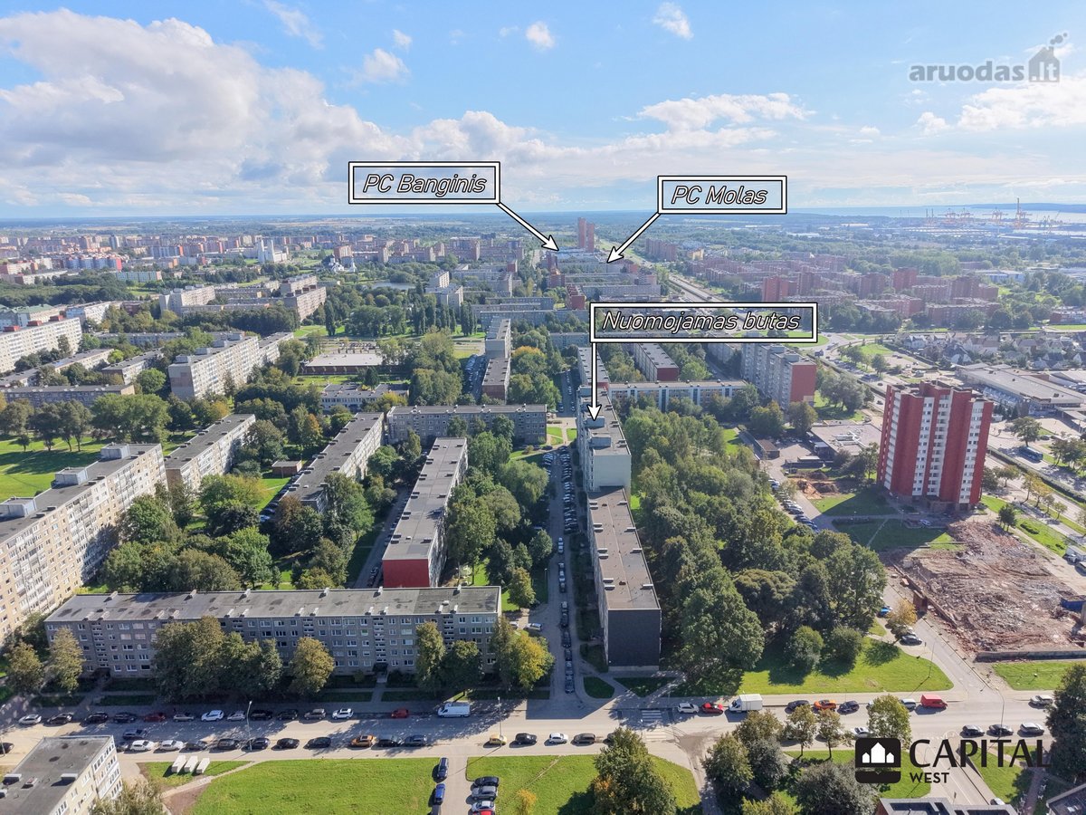 Išnuomojamas 2-jų kambarių butas Klaipėdoje, - nuotraukos Nr. 34