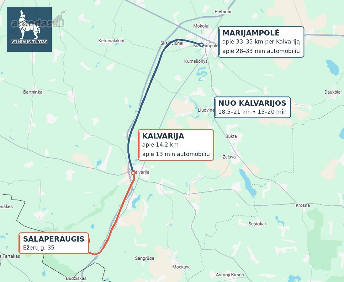 Parduodamas 16 a. namų valdos sklypas dviejų - nuotraukos Nr. 11