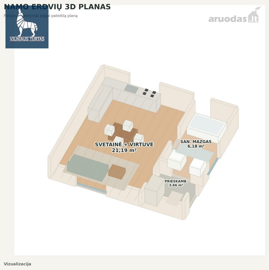 Parduodamas 16 a. namų valdos sklypas dviejų - nuotraukos Nr. 7