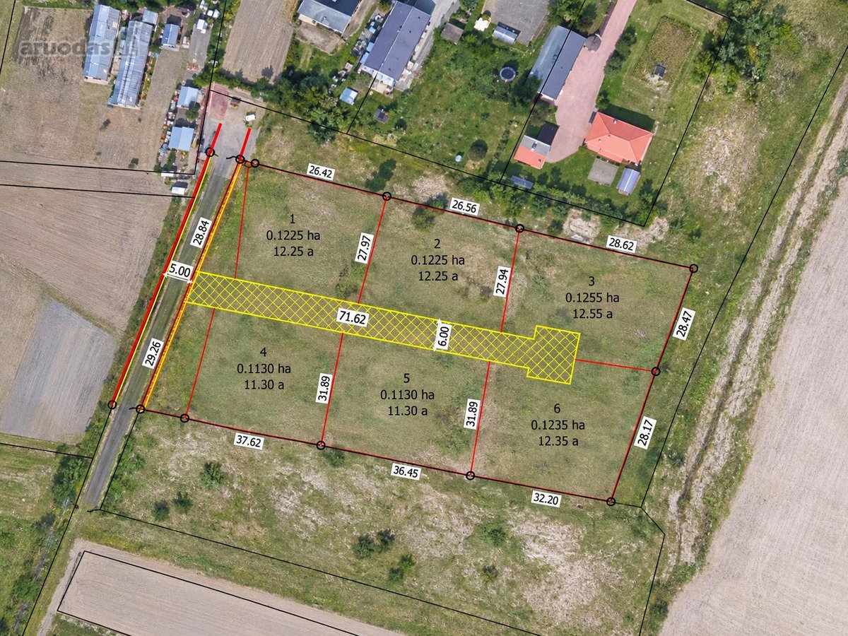 Parduodamas 6 sklypų vystymo projektas - nuotraukos Nr. 2