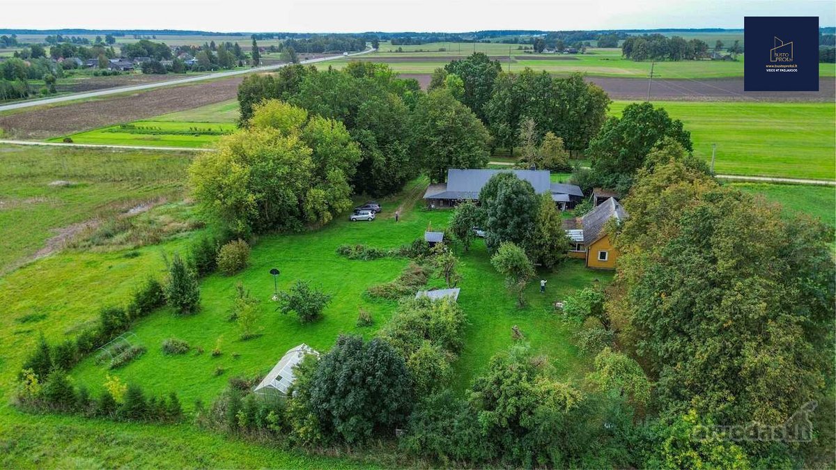 Parduodamas jaukus rąstinis namas su 85 arų - nuotraukos Nr. 14