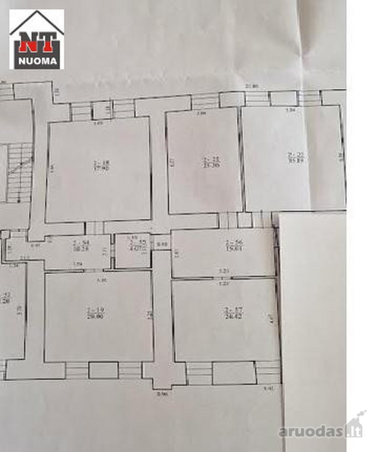 Nuomojamos 181 kv.m. biuro patalpos Gedimino - nuotraukos Nr. 14