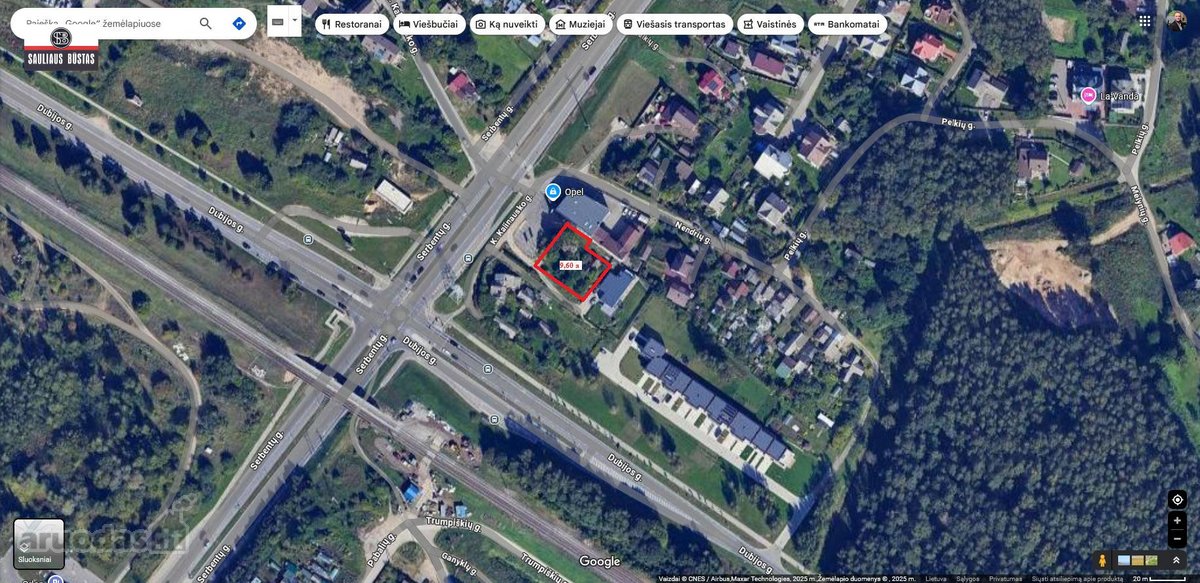 Parduodamas labai geroje vietoje sklypas 9,60 - nuotraukos Nr. 7