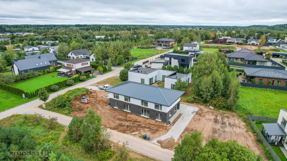Naujai statomas A+ klasės namas Bajoruose: - nuotraukos Nr. 11