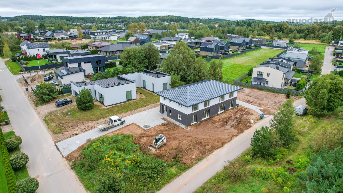 Naujai statomas A+ klasės namas Bajoruose: - nuotraukos Nr. 13