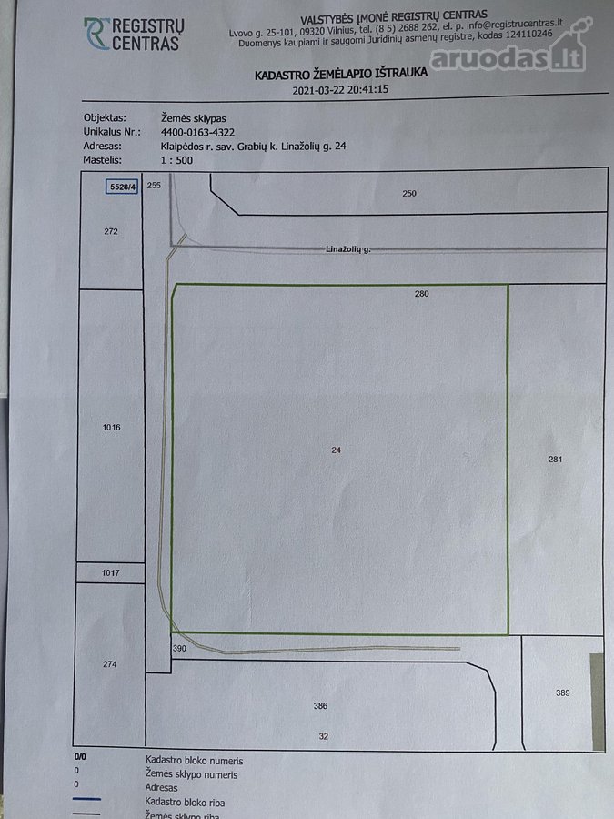 Parduodamas žemės sklypas 34,29a gyvenamo - nuotraukos Nr. 9
